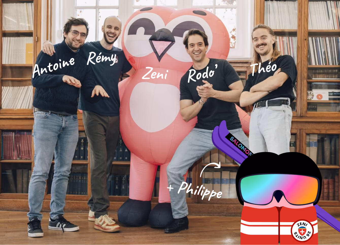 L’équipe Tech de Zenior