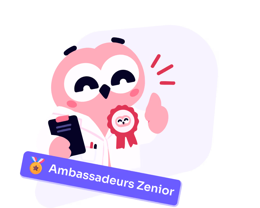 Mascotte Zenior et médaille, symbole d’une équipe qui construit vite avec le terrain