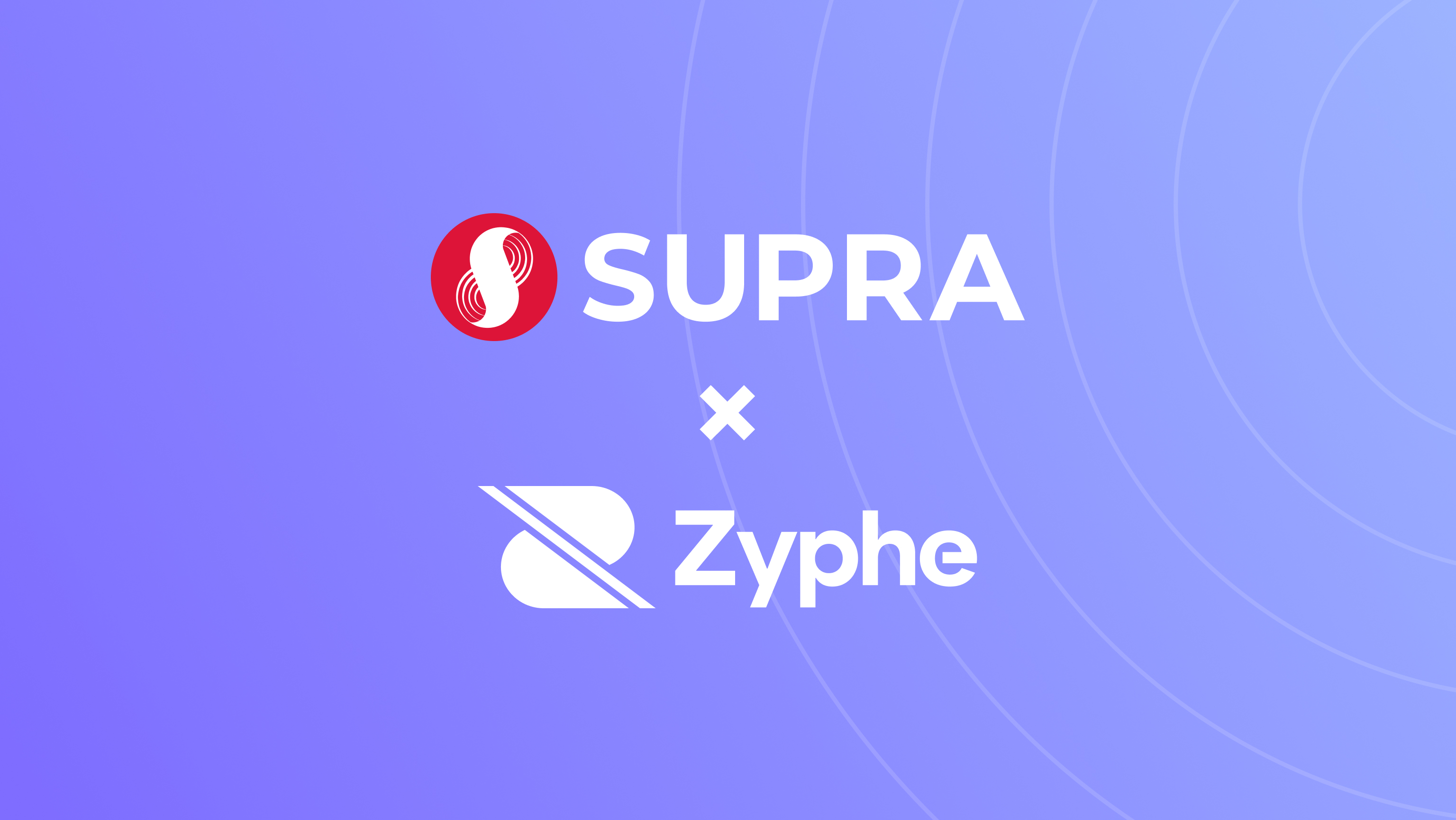 An illustration of the Supra logo with the Zyphe logo.