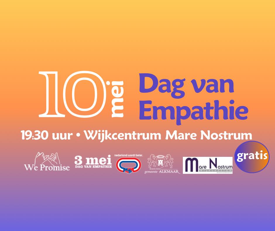 10 mei Dag van Empathie Alkmaar 2023