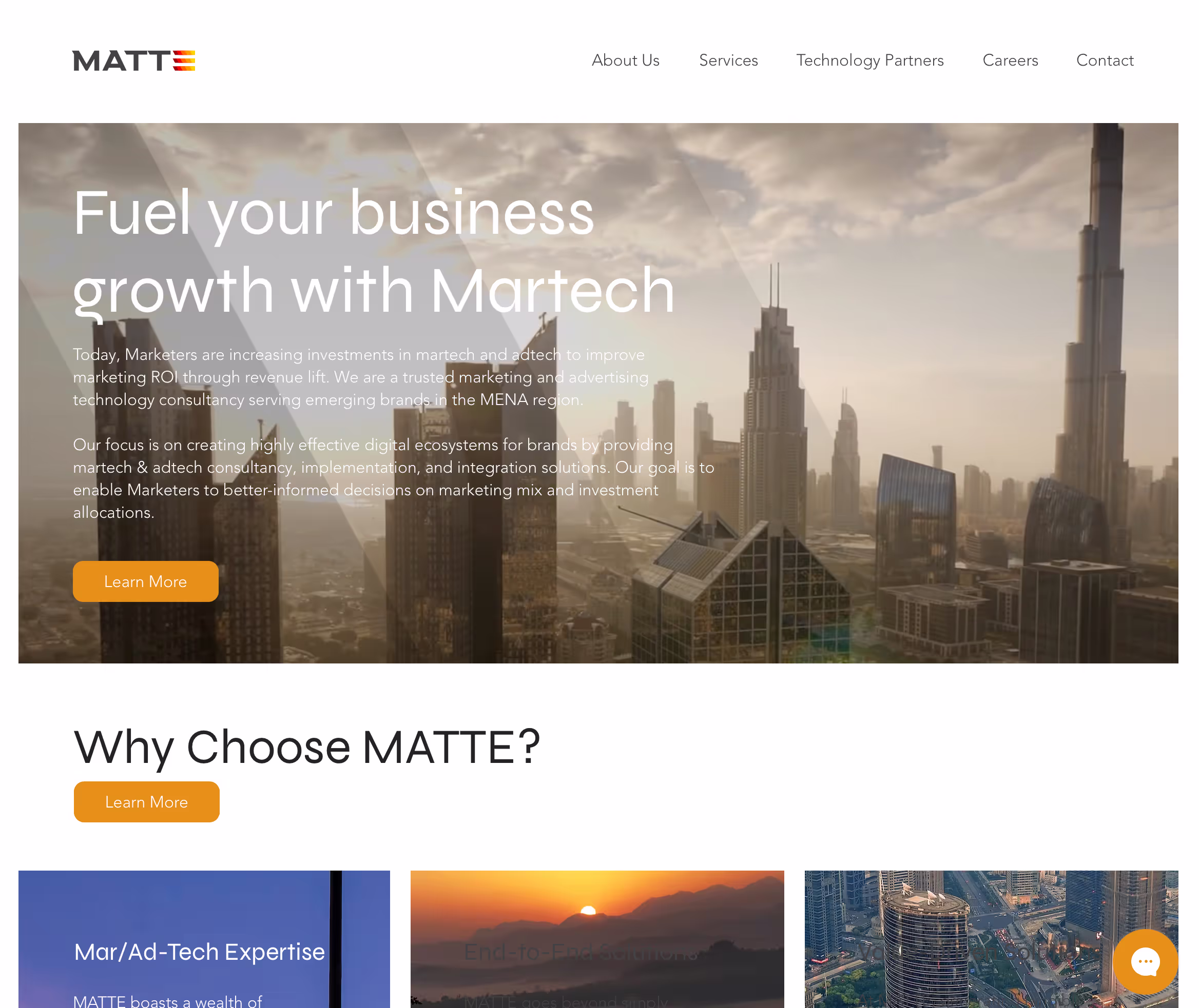 Matte MENA - Web Development