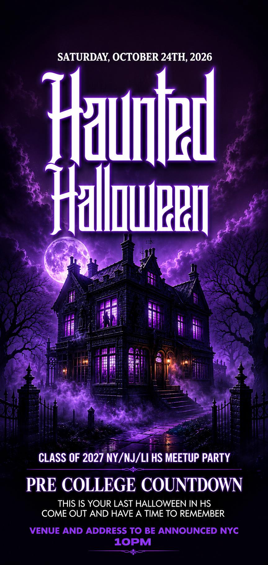 CC HALLOWEEN PARTY 26/27 event flyer