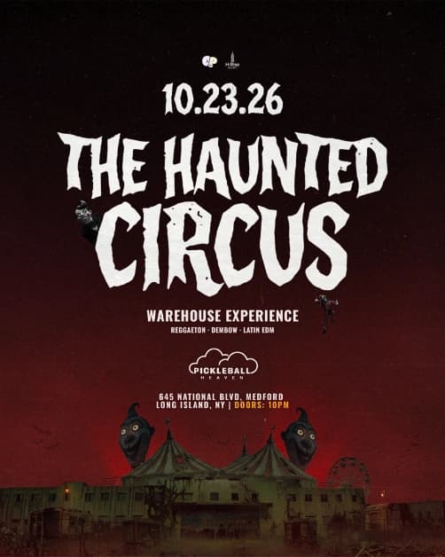 THE HAUNTED CIRCUS event flyer