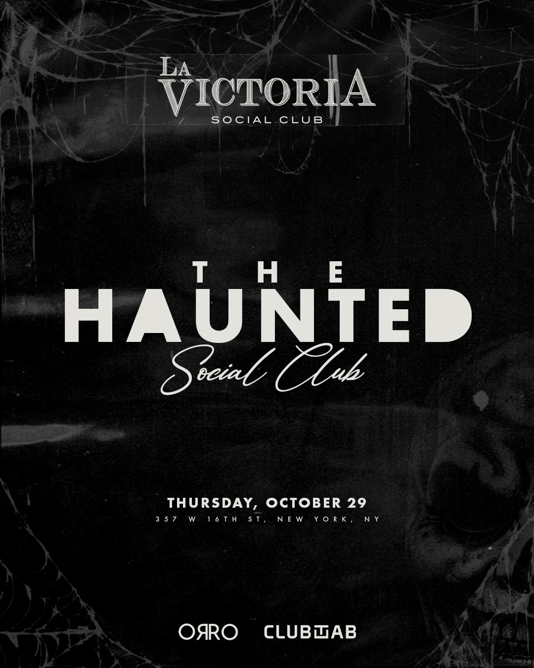 Haunted Social Club @ La Victoria event flyer