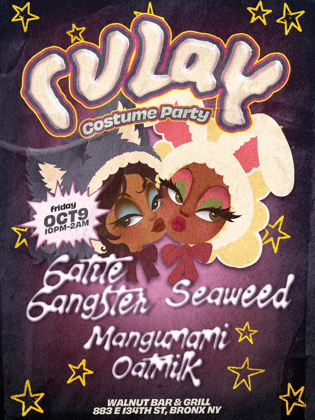 RULAY COSTUME PARTY event flyer