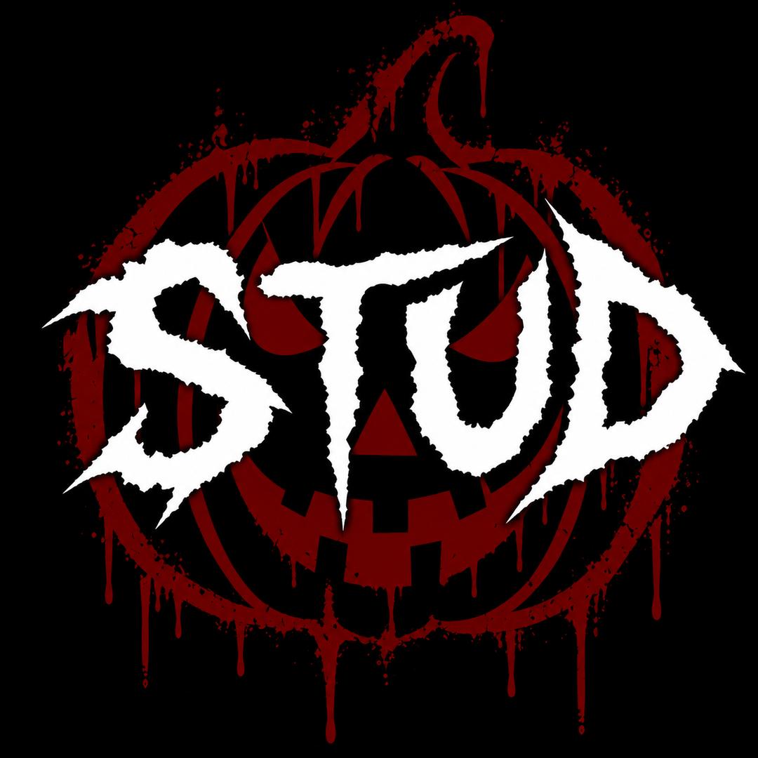 STUDDED halloween event flyer