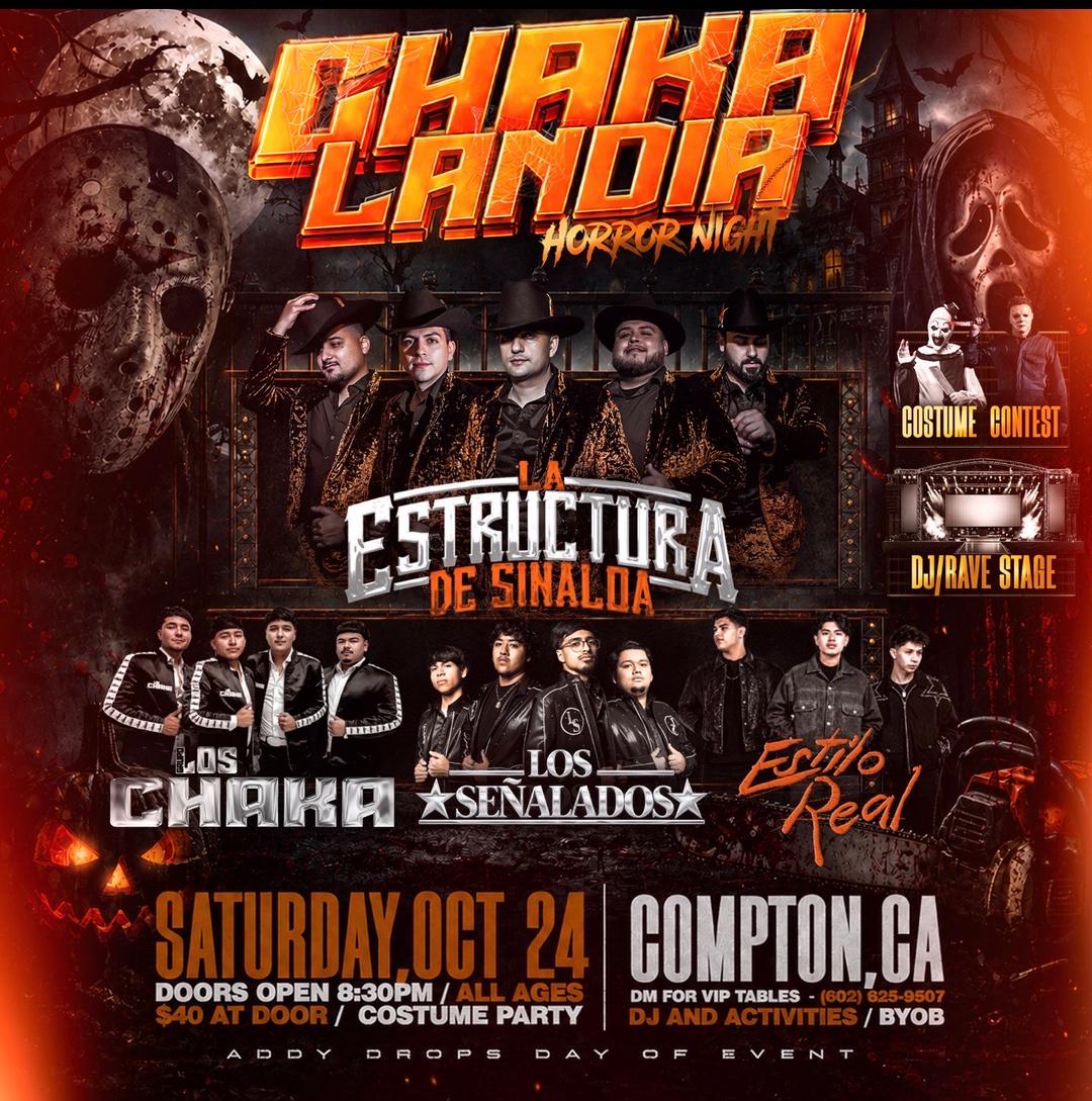 CHAKALANDIA HORROR NIGHT event flyer