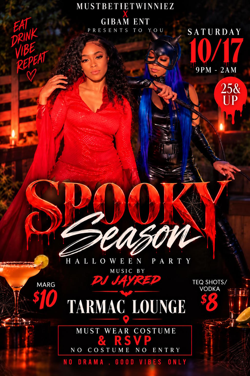 Spooky Season event flyer