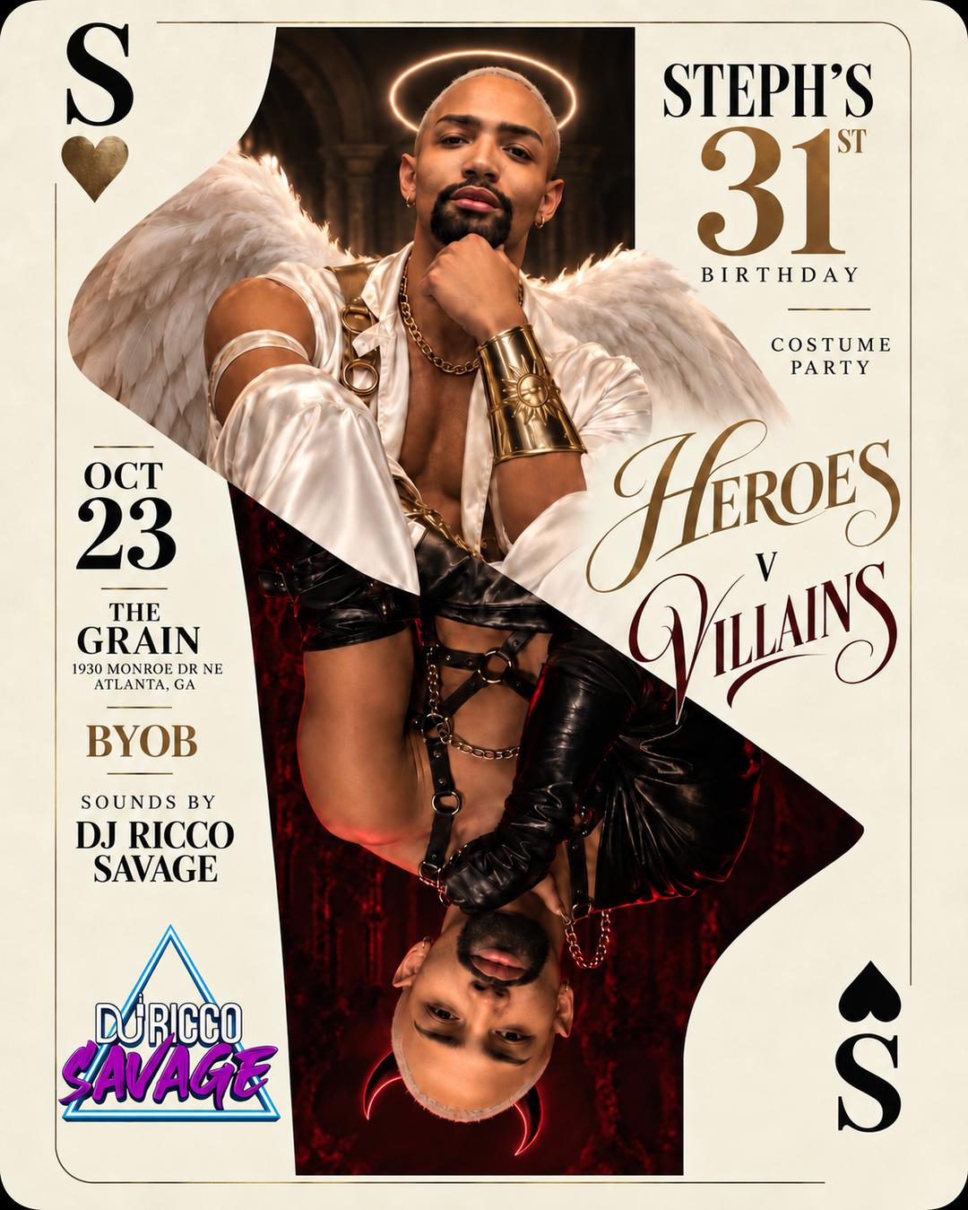 Steph’s 31st Birthday Costume Edition event flyer