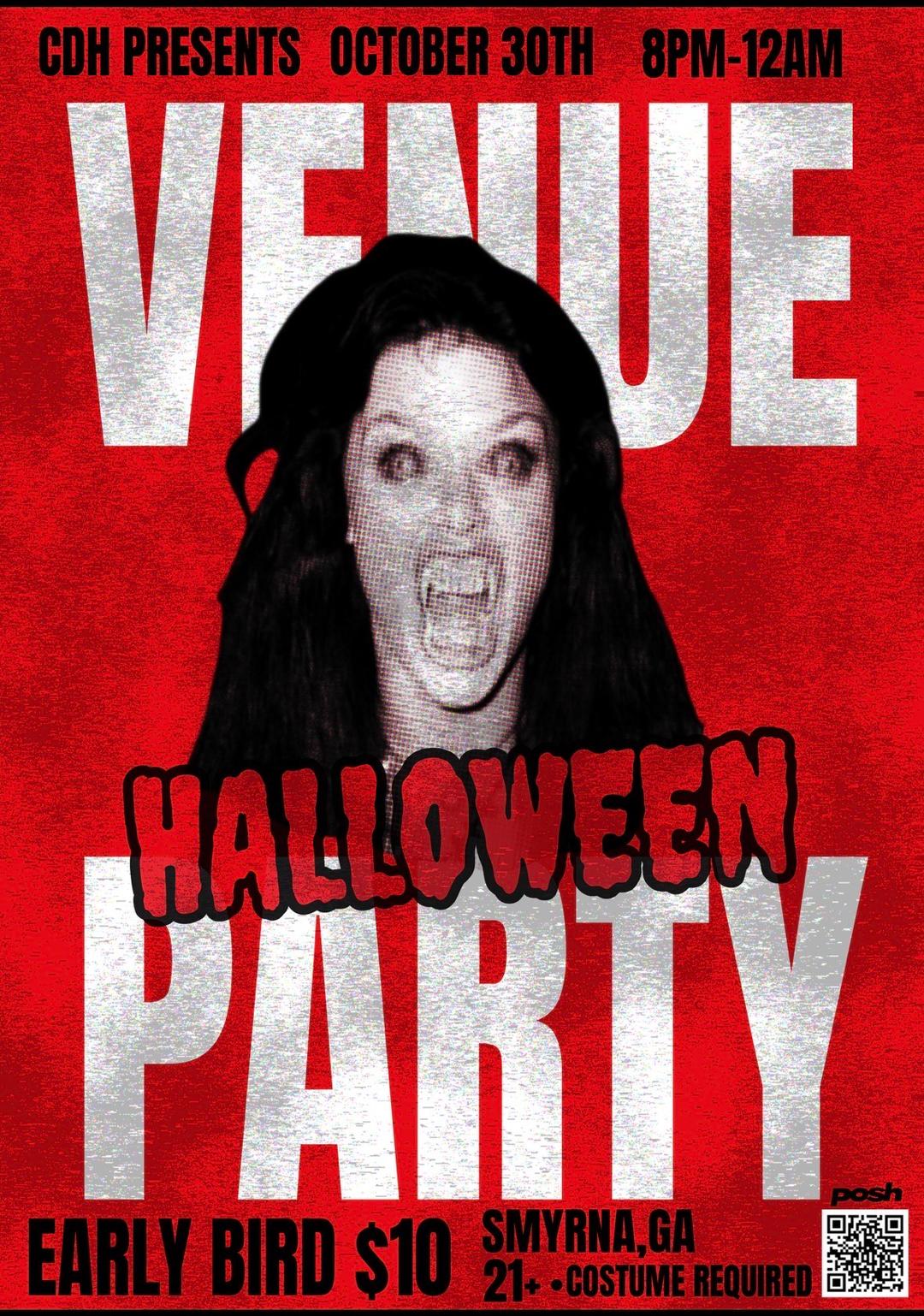 A Haunted Halloween ATL event flyer