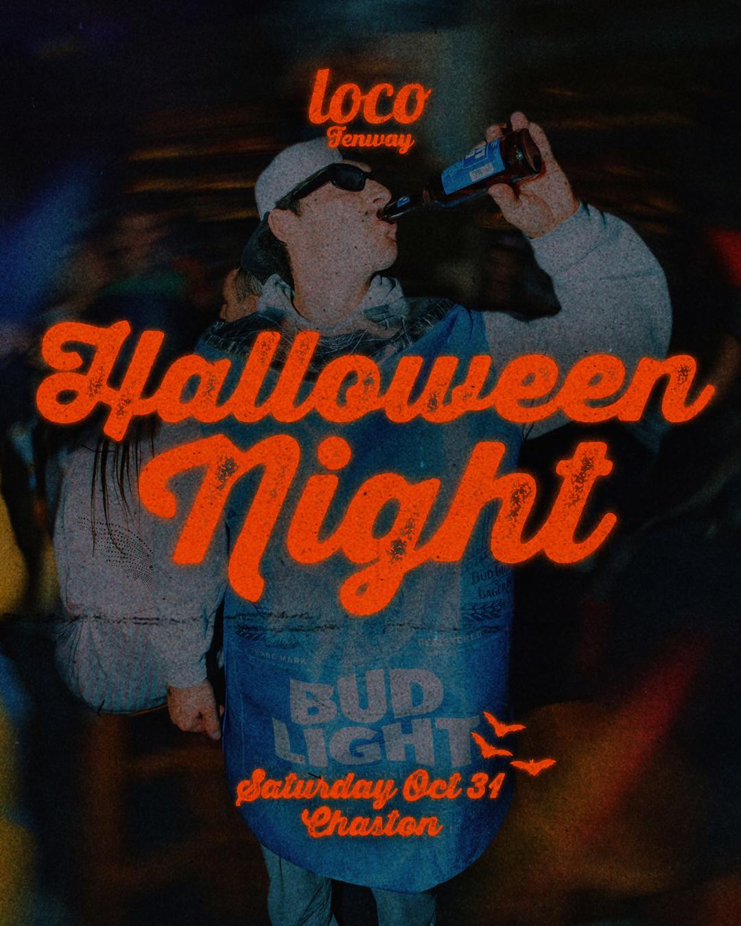 Halloween Night event flyer