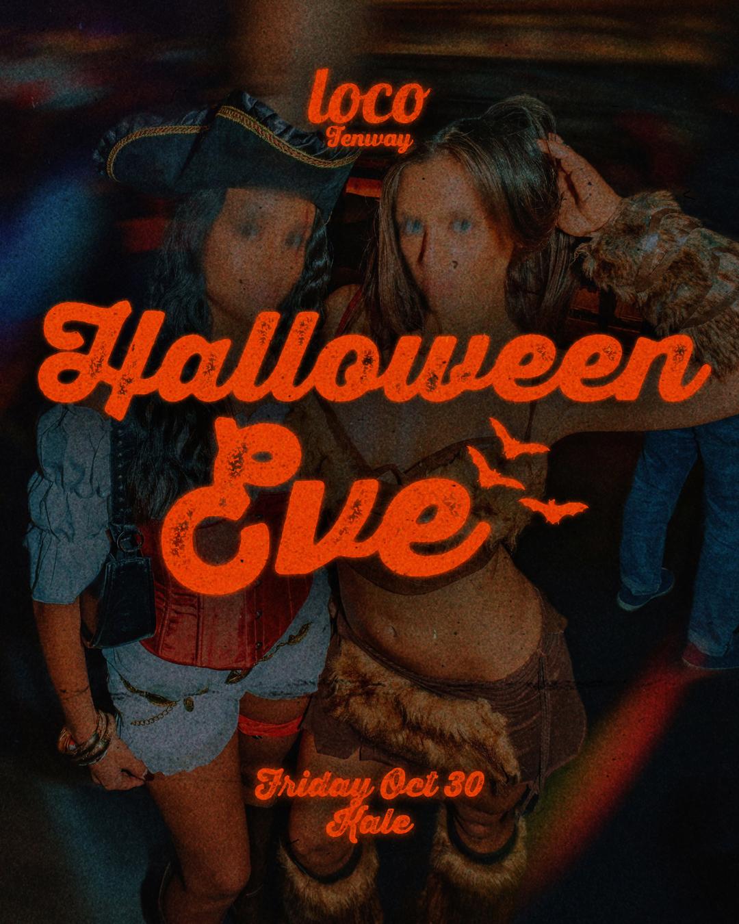 Halloween Eve event flyer
