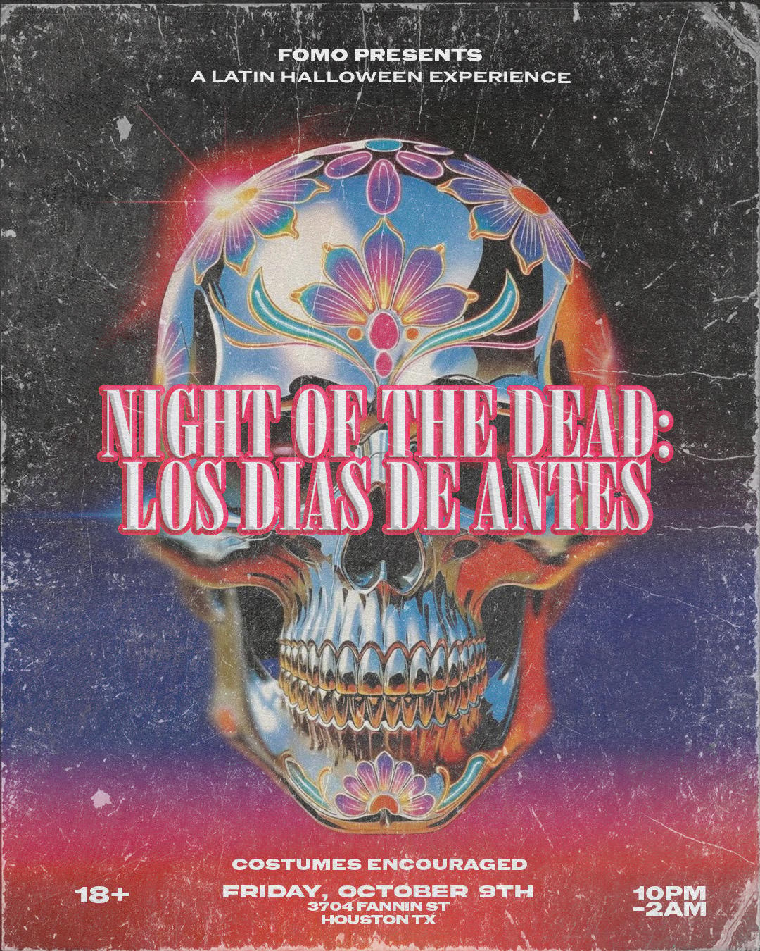 LOS DIAS DE ANTES : HALLOWEEN EDITION event flyer