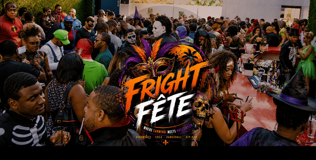 FRIGHT FETE HALLOWEEN DAYPARTY | SAT OCT 31ST @ PRIVILEGE TXT 8327522196 event flyer