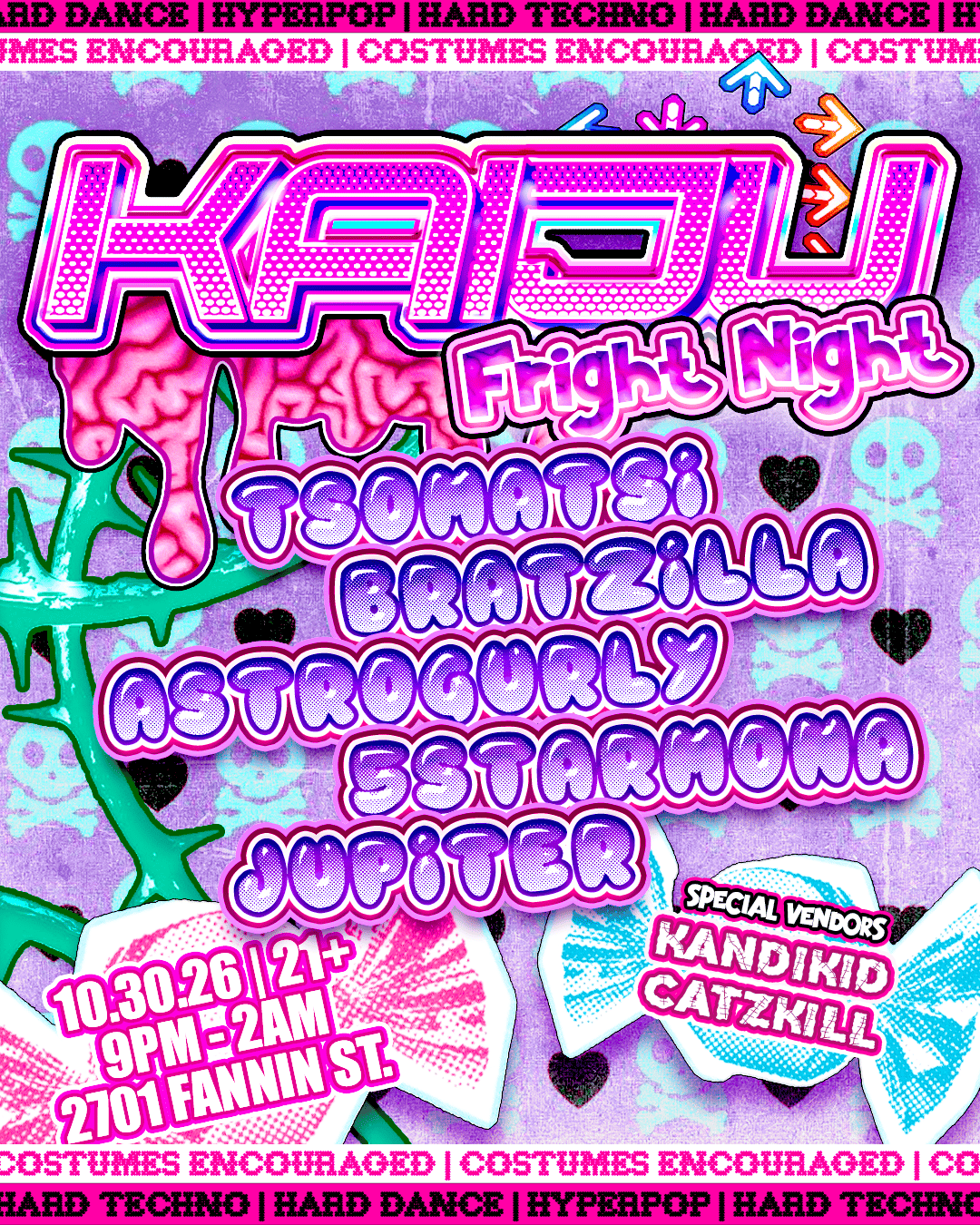 Kaiju: FRIGHT NIGHT event flyer