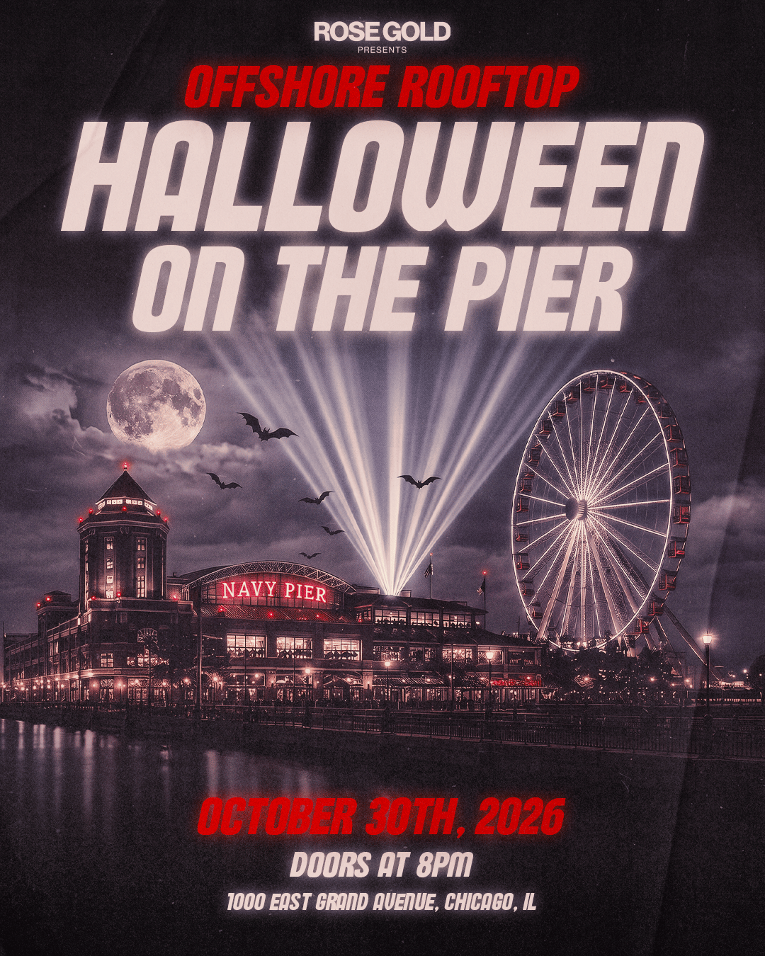 Offshore Halloween - 10/30 event flyer