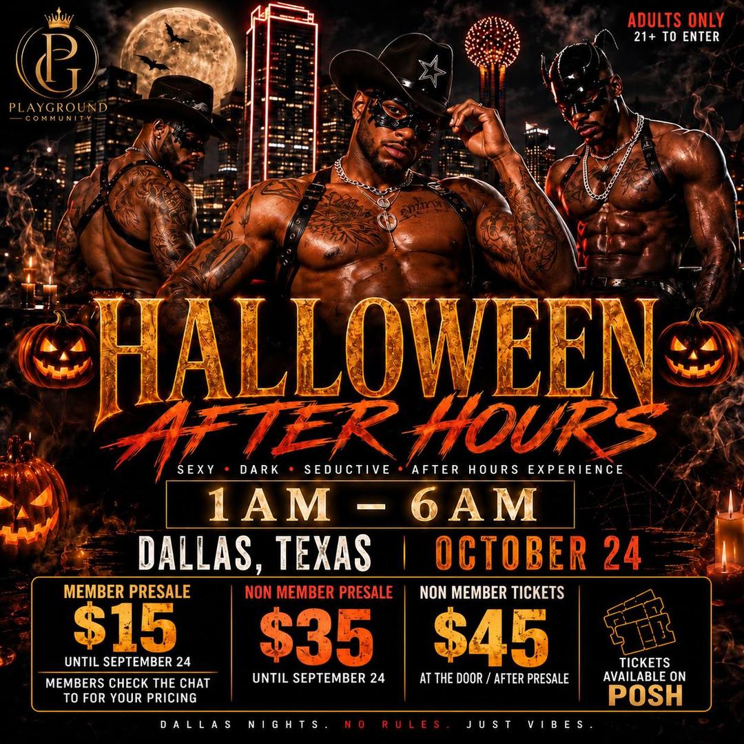 Halloween After Hours event flyer