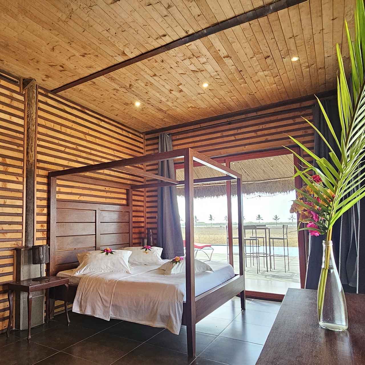 Chambre Deluxe côté fleuve — Ranch de Bango