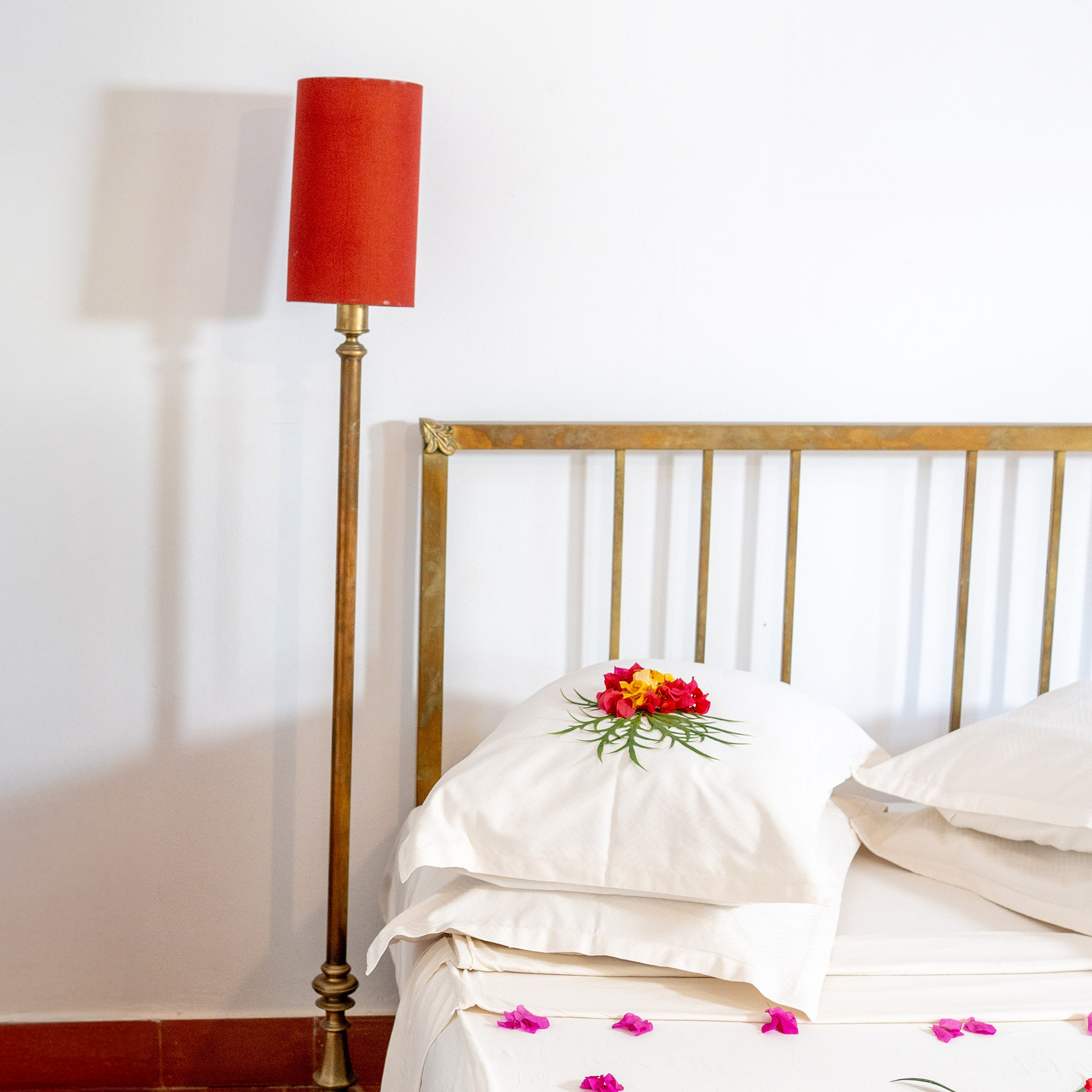 Lit de la chambre supérieure, Ranch de Bango
