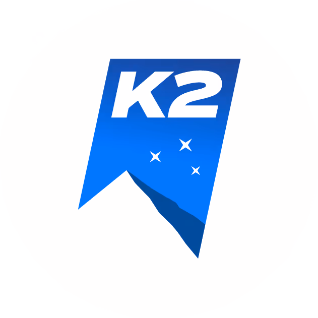 K2 bespoke logo