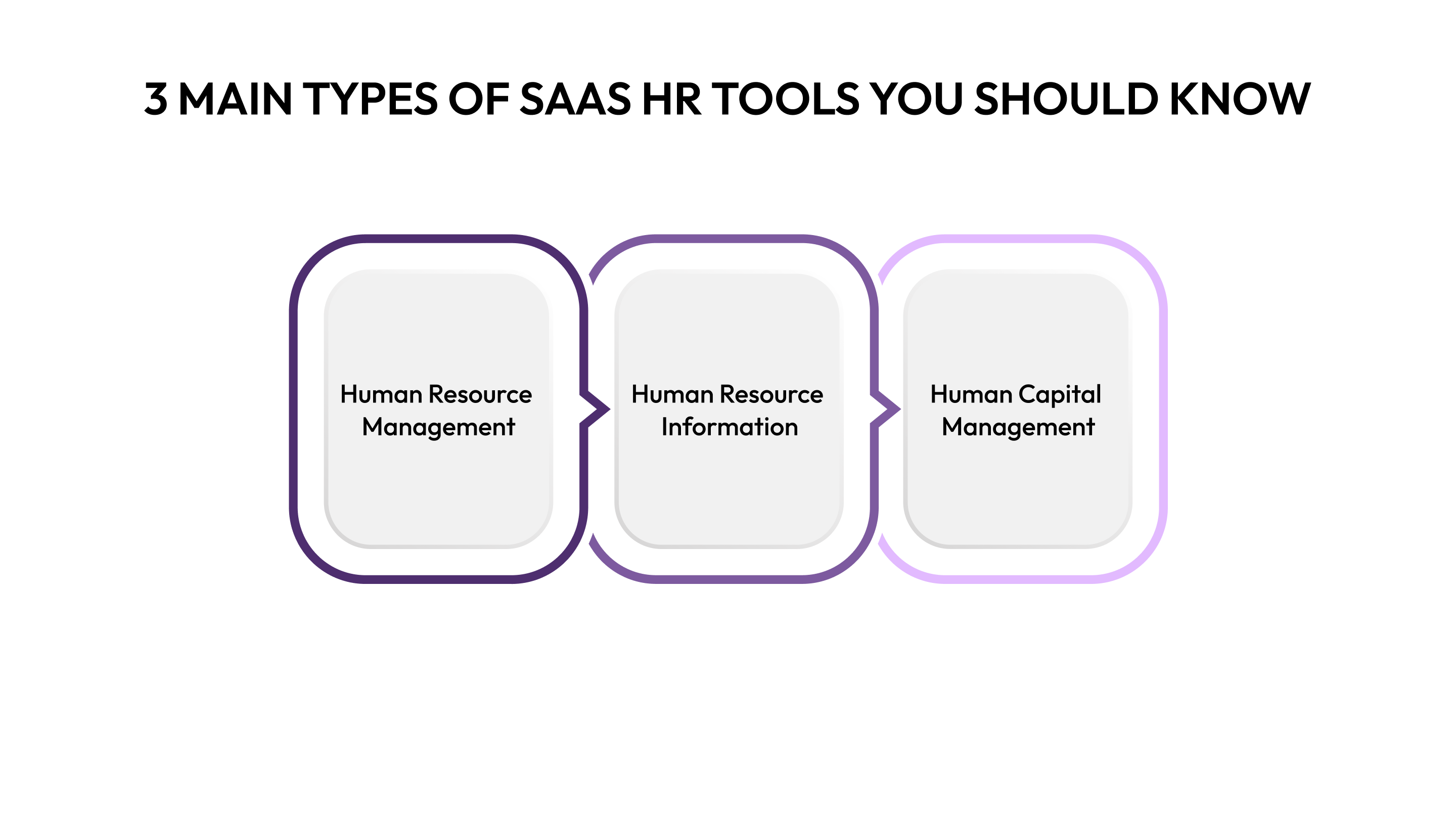 3 Main Types of SaaS HR Tools You Should Know