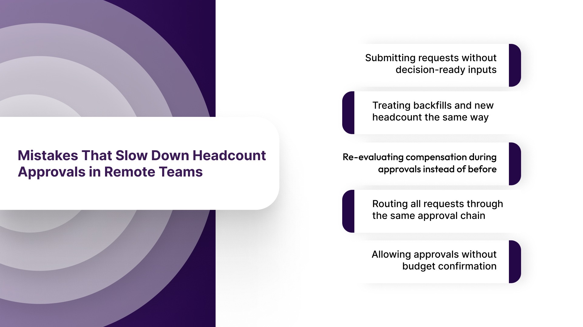 Mistakes That Slow Down Headcount Approvals in Remote Teams