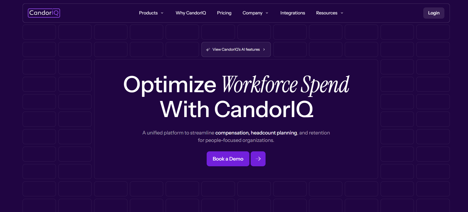 CandorIQ: Unified Headcount Scenario Planning & Workforce Forecasting
