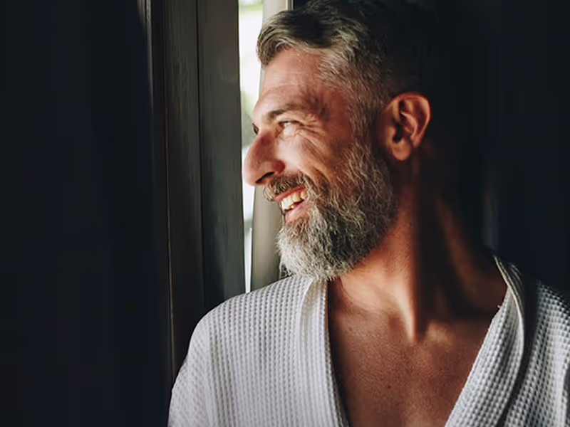 Man with beard