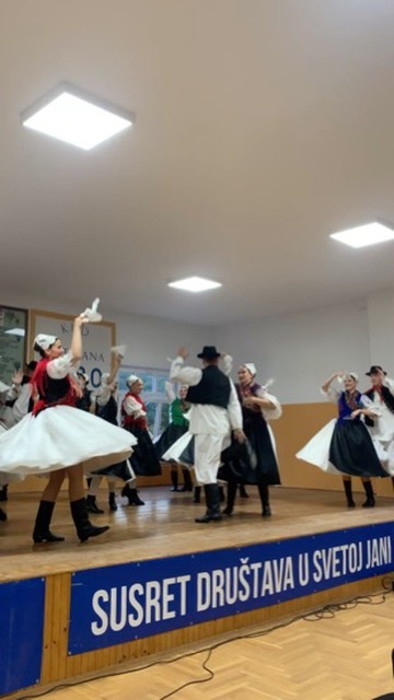Nastup FA Zagreb–Markovca na 10. susretu folklornih društava u Gorici Svetojanskoj
