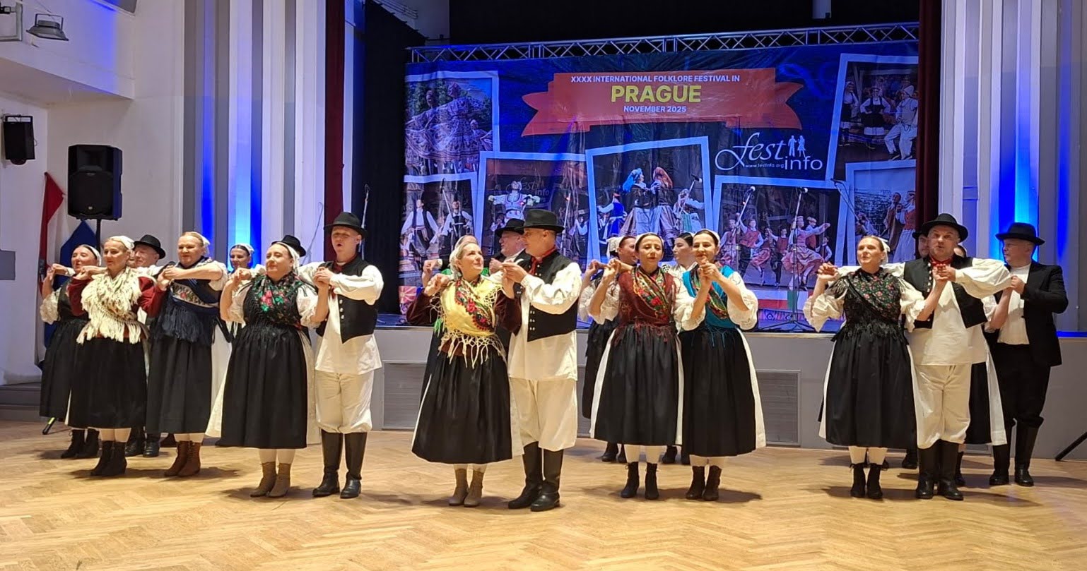 Veterani FA Zagreb–Markovca na XXXX. International Folklore Festivalu u Pragu