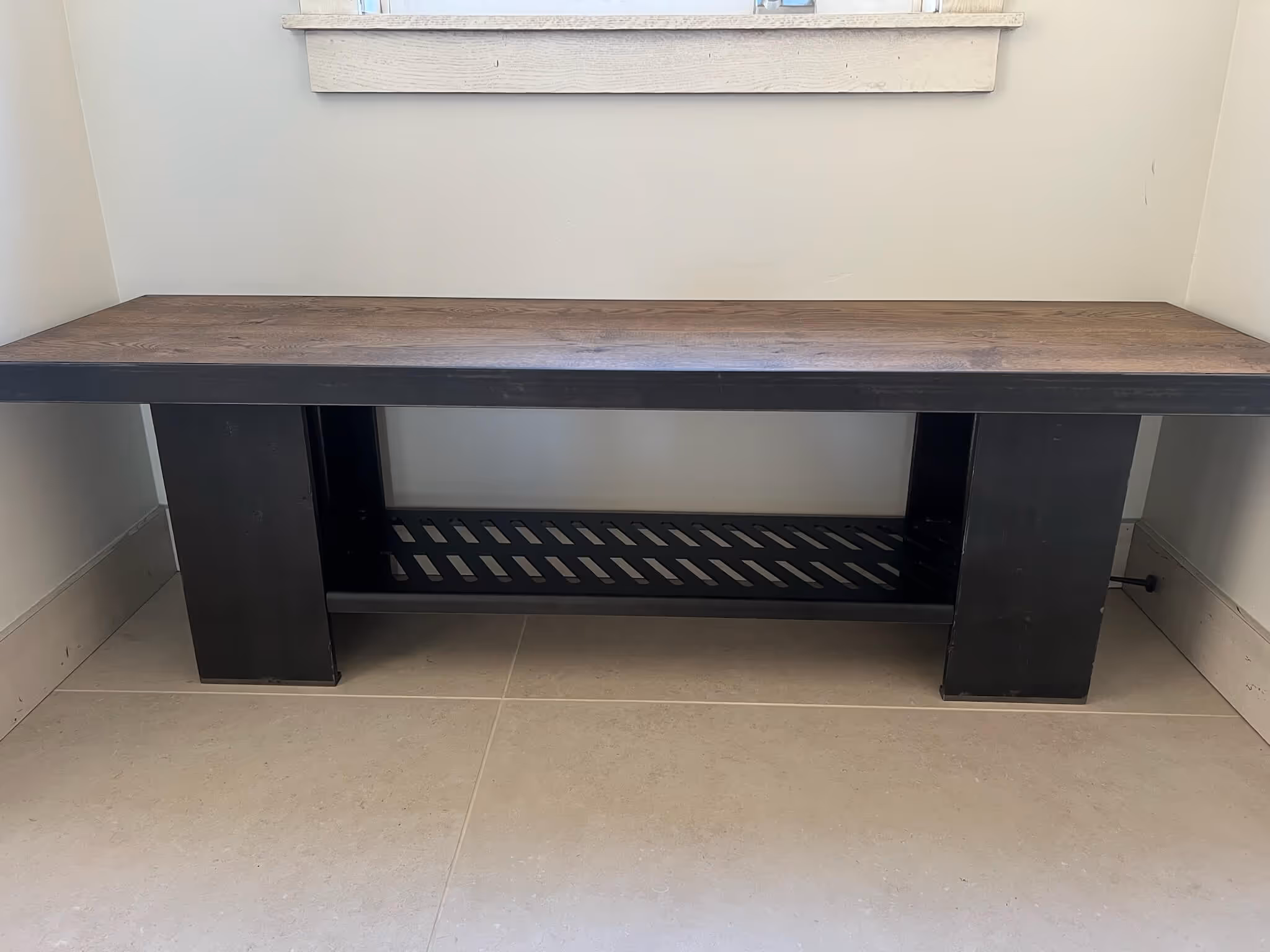 Bench fabricated by Flight Fabrication