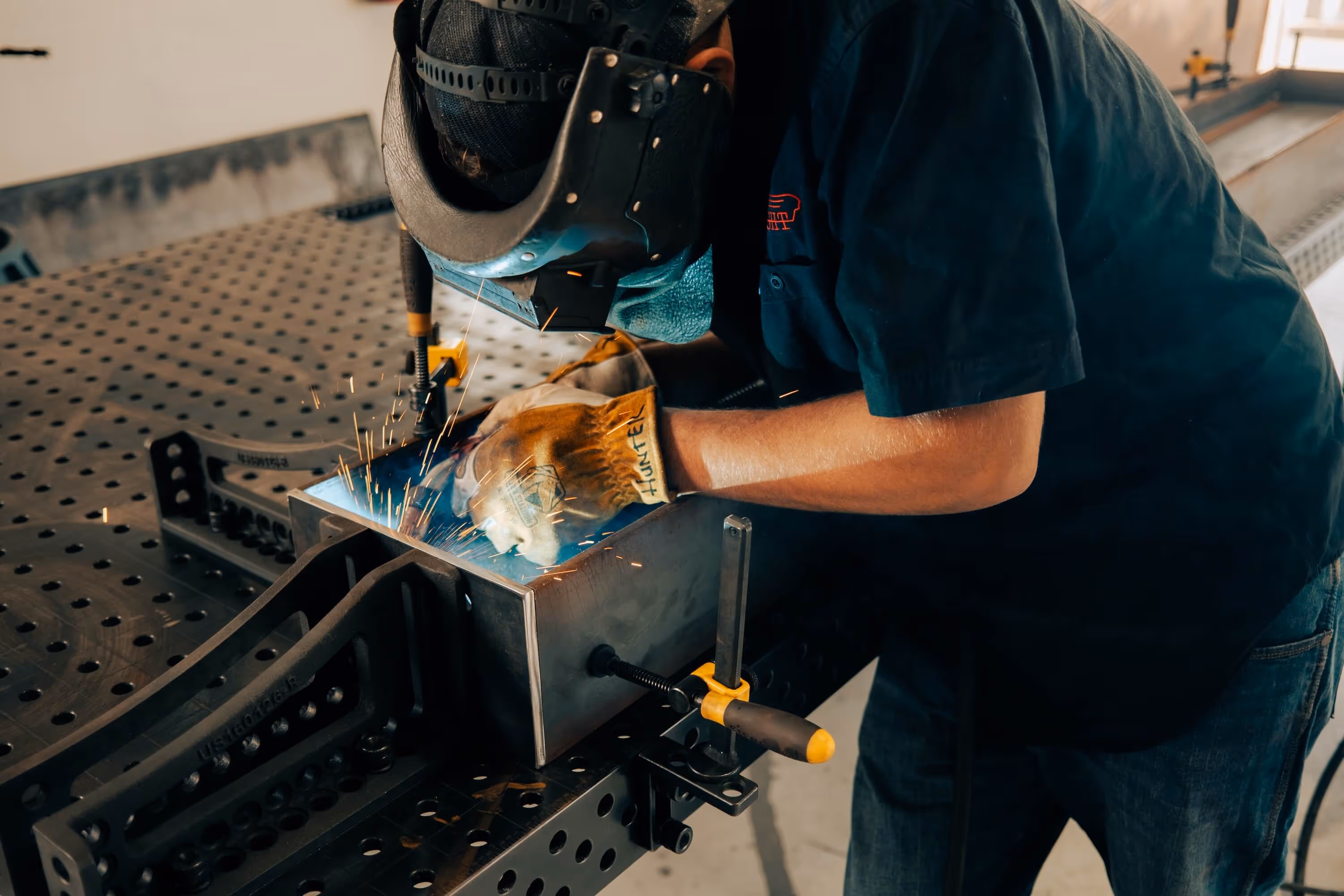 Metal welding by Flight Fabrication