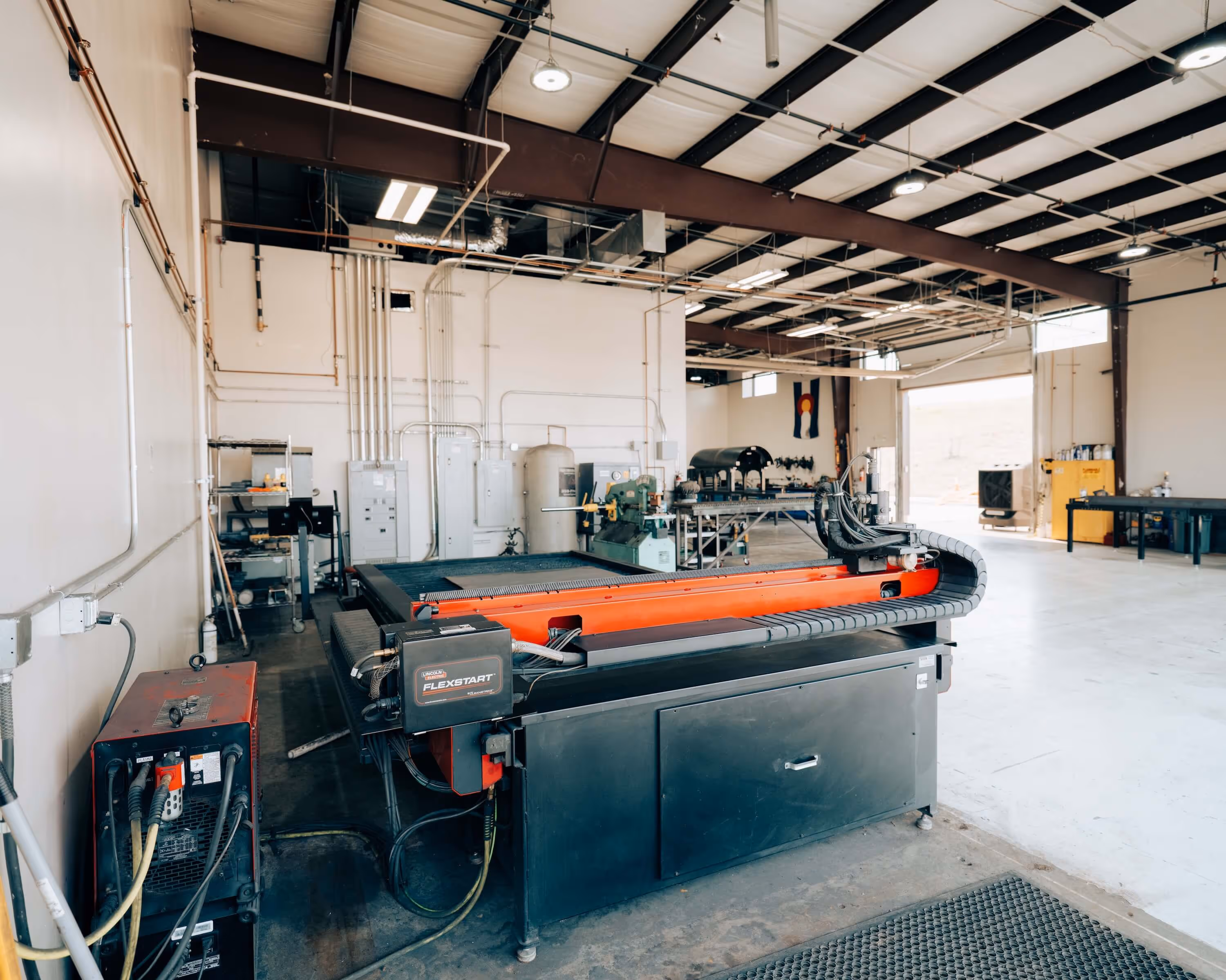 Shop of Flight Fabrication, located in Colorado