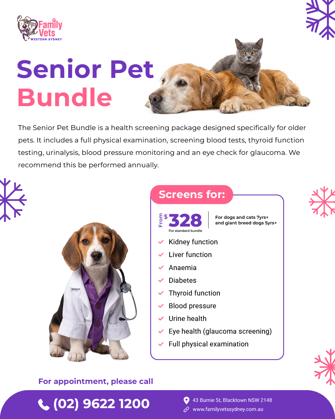 Senior Pet Care Bundle