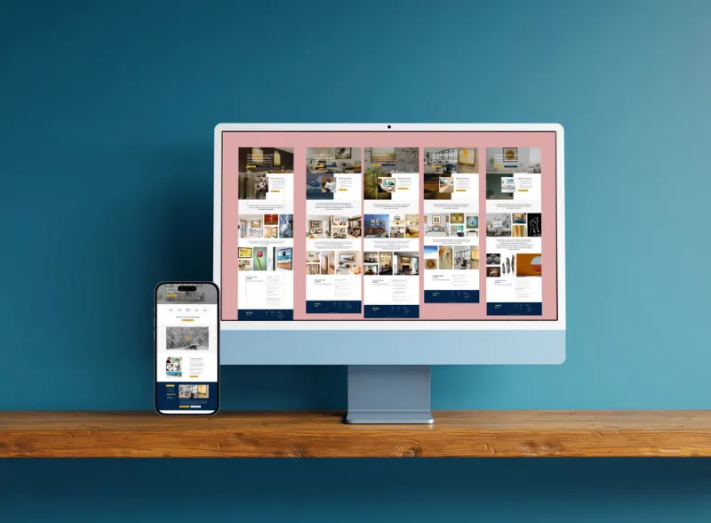 Global Art prints Figma design
