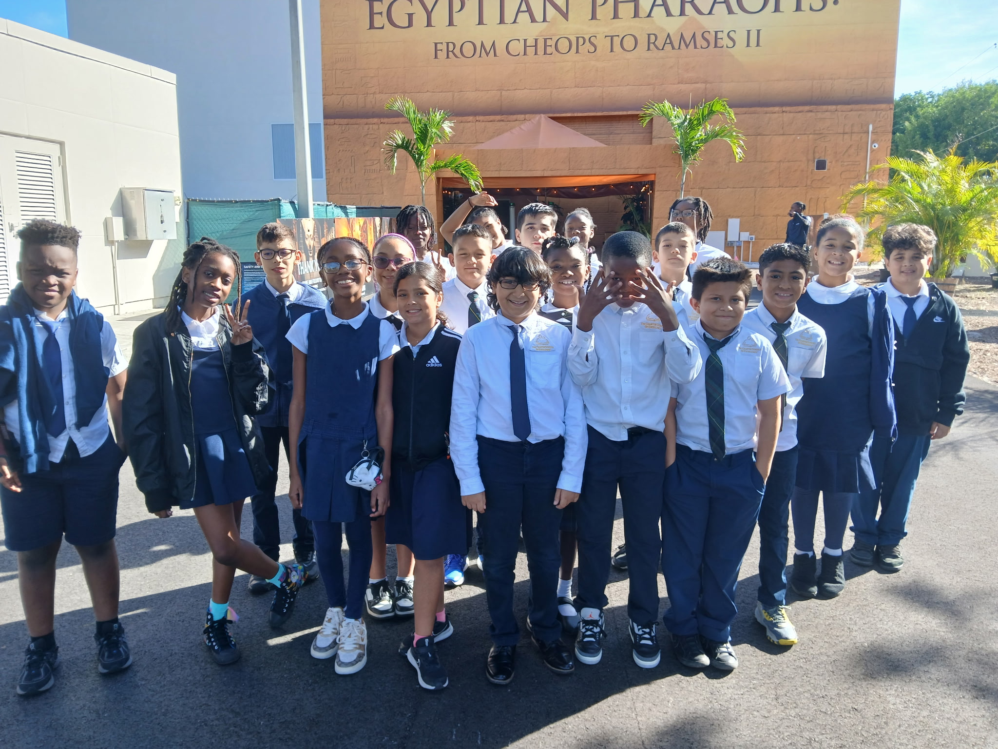 Egyptian Field Trip, 5th Grade exploring what life was like many years ago