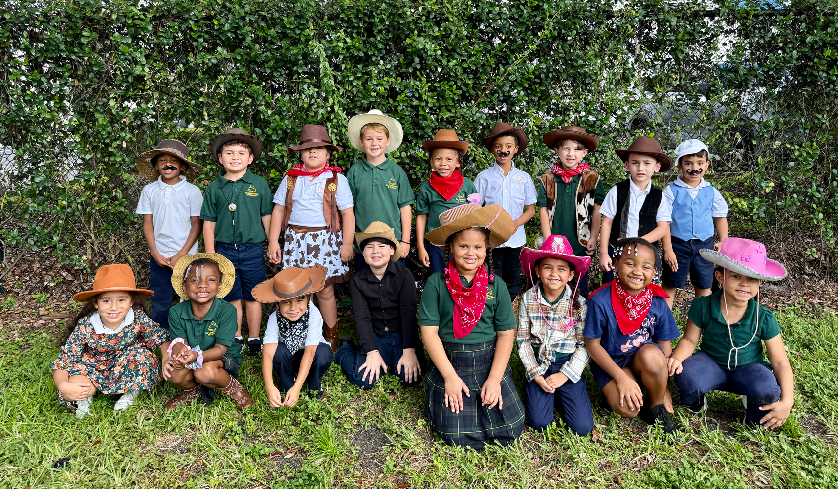 Spirit Week, Dress as a cowgirl or cowboy- Kindergarten