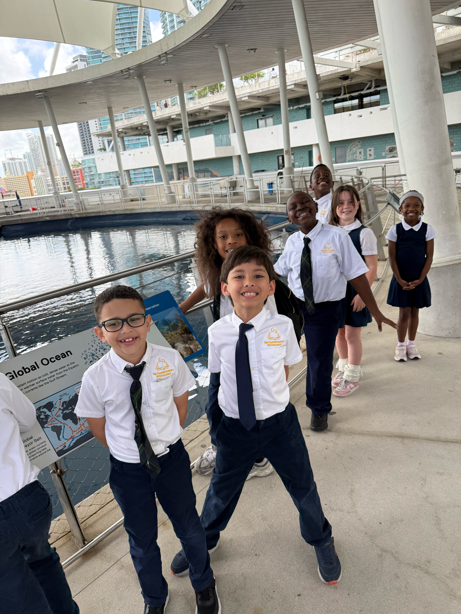 3rd Grade students at Frost Museum