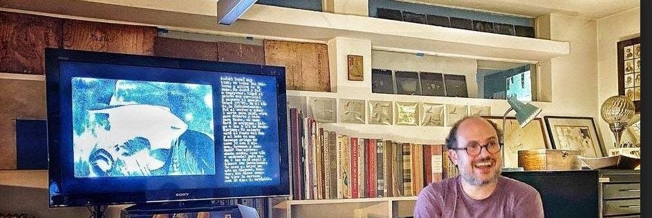 Iñaki Bonillas in his studio, January 2020. Photo by Sam Kockansky