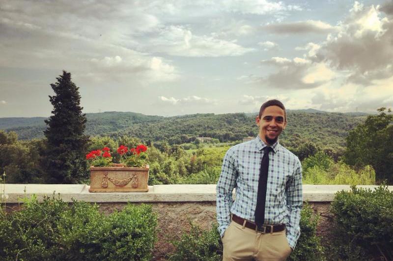 IDSVA David Driskell Fellow, Eric Bess, Cohort '15. Photo by Simonetta Moro.