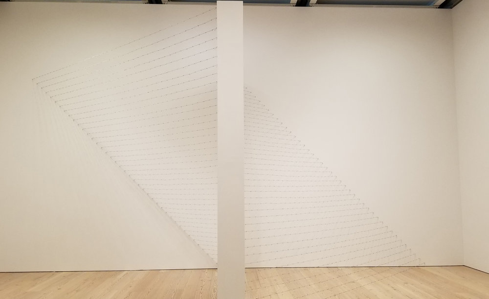 Pyramid Up and Down Pyramid ,by Melvin Edwards. 1969. Photo by:Jill O'Connor