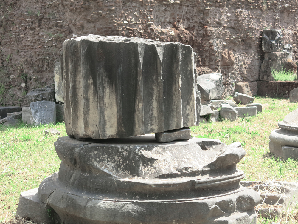 Propped Monolith, by Gabriel Reed