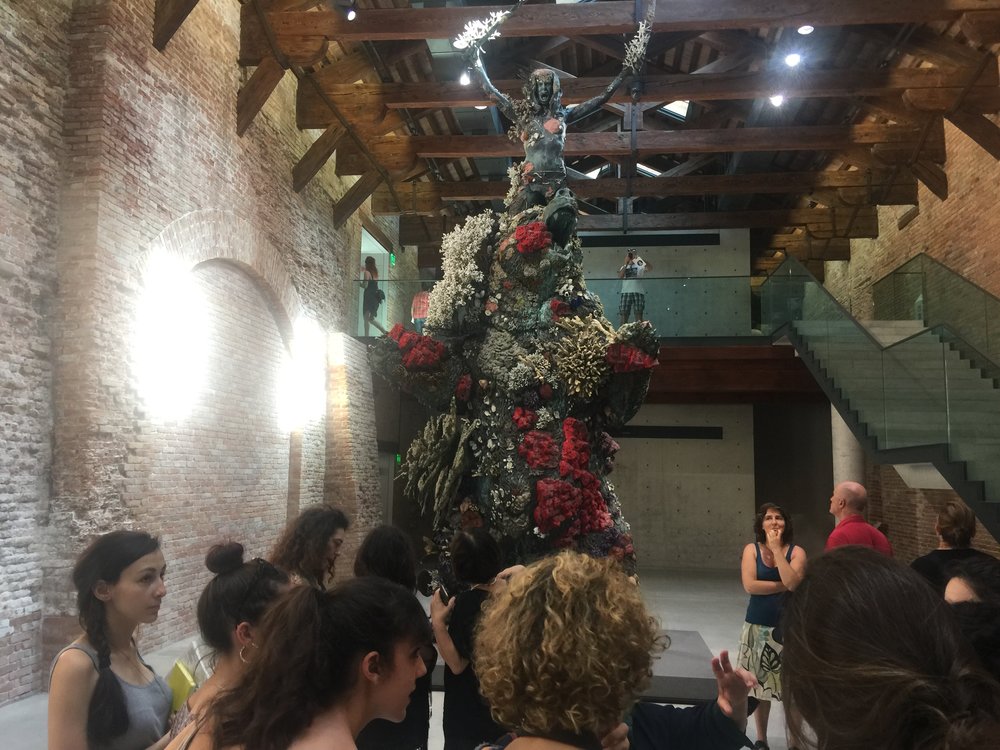 “ The Warrior and the Bear” by Damien Hirst, 2016. Photo Credit: Nicolas Tanner