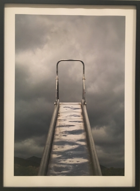 Paper Sky No. 27 , dye sublimation, 2015. Photo by: Poppy Gauss