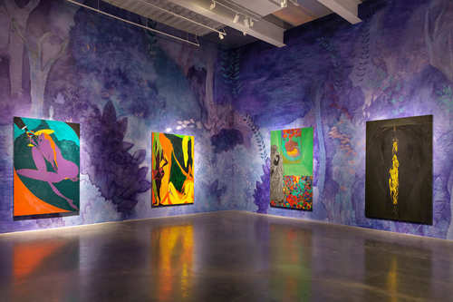 Chris Ofili for When Shadows Were Shortest