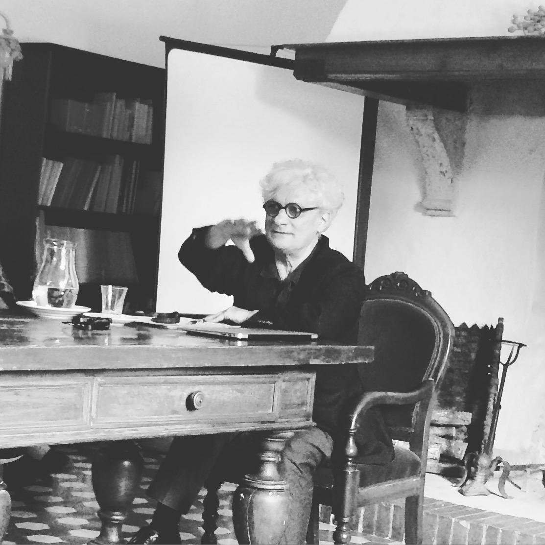 Franco Berardi at Spannocchia. Photo by Erin Latham.