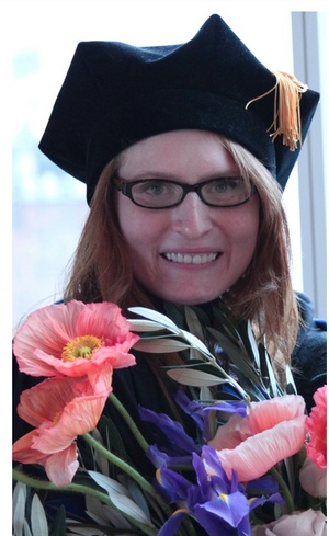 Emily Putnam at Graduation (by Tania Romero)