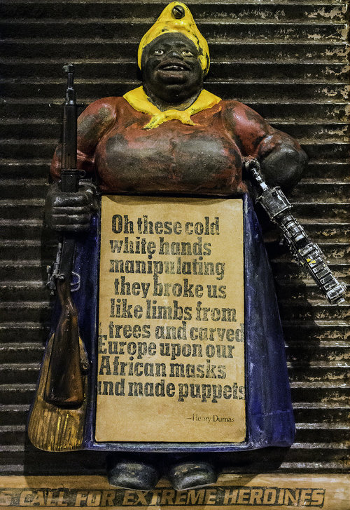 Leader, 1998 by Betye Saar (detail)