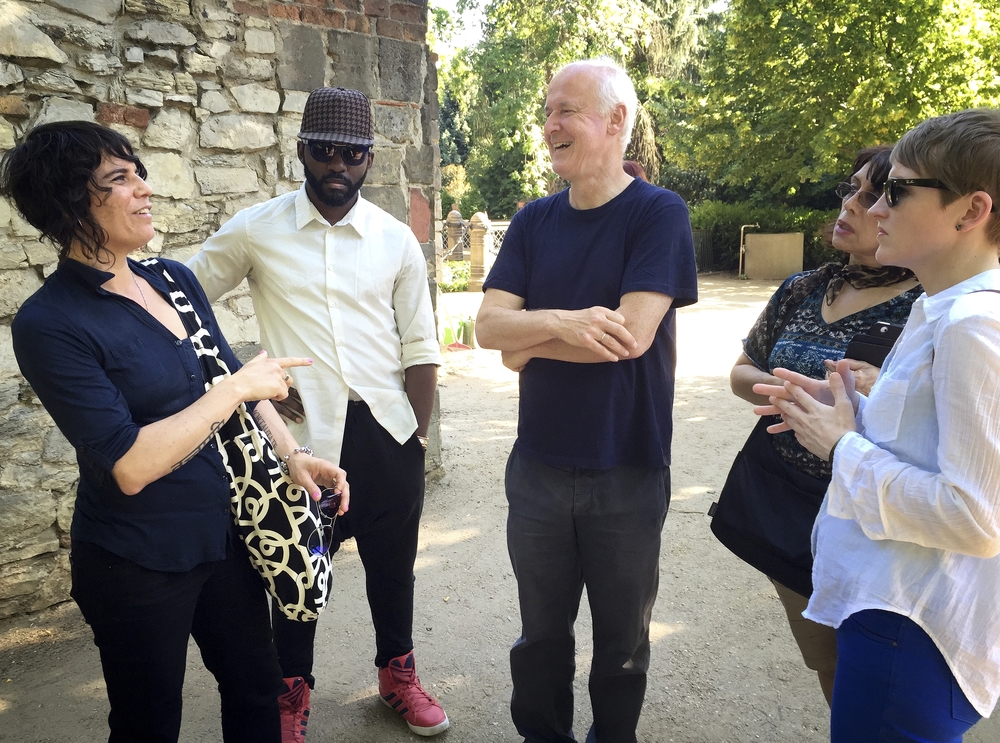 Howard Caygill in Berlin with IDSVA, Summer 2015. Photo by Louise Carrie Wales
