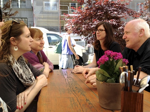 Howard Caygill in Berlin with IDSVA, Summer 2014. Photo by Paige Lunde